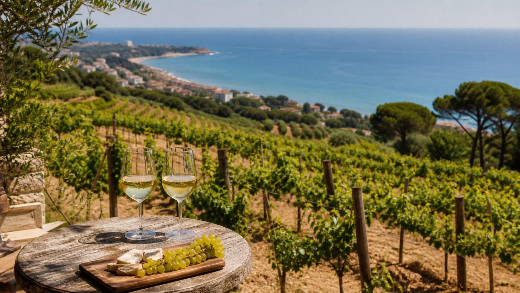 Alella Wine Tasting from Barcelona: Train Plus Taxi Plan